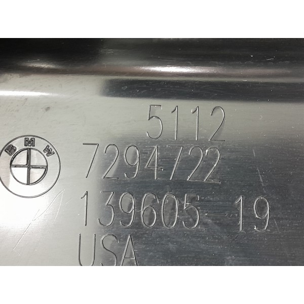 Guia Parachoque Bmw X5 Traseiro Direito 14/2018 7294722 Det