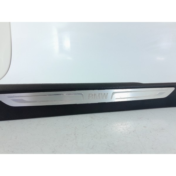 Soleira Porta Bmw X5 Dianteira Esq 2014/2018 Preto