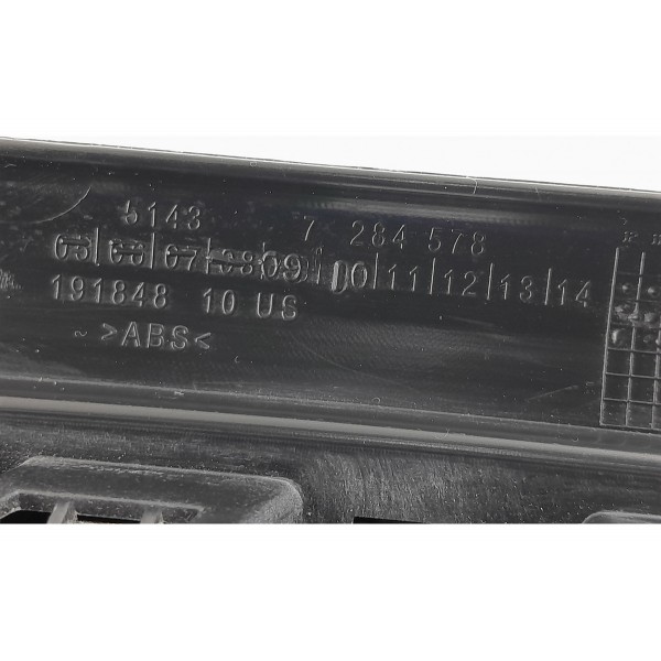 Soleira Porta Bmw X5 Traseira Direita 2014/2018 7284578 Preto