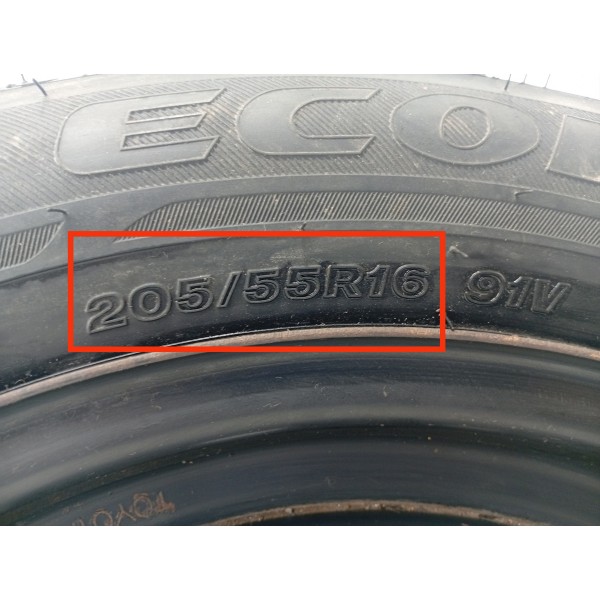 Estepe Toyota Corolla 205/55 Aro 16 2014/2019