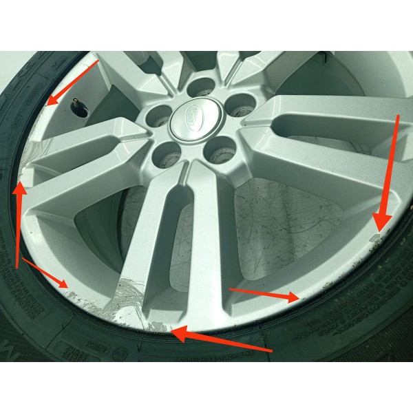 Roda Freelander 2 235/65 Aro 17 2008/2014 Det