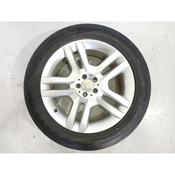 Roda Mercedes Ml350 265/50 Aro 20 2012/2015 A1664010902 Prateado