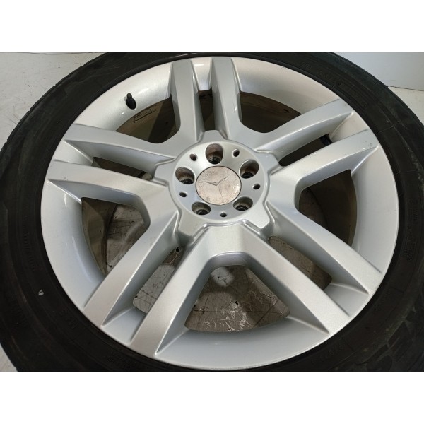 Roda Mercedes Ml350 265/50 Aro 20 2012/2015 A1664010902 Prateado