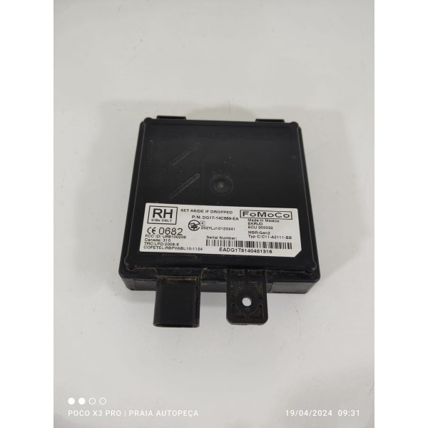 Modulo Sensor Estacionamento Ford Fusion Edge Ur8100206 Preto