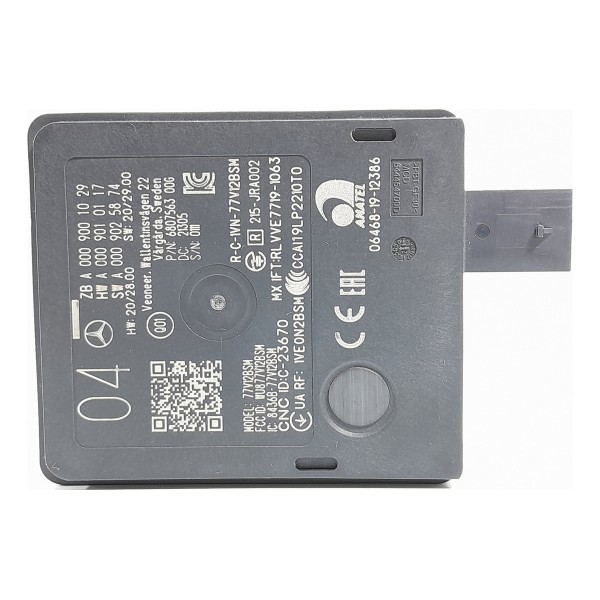 Modulo Sensor Radar Mercedes Ml350 2012/2015 A0009001029