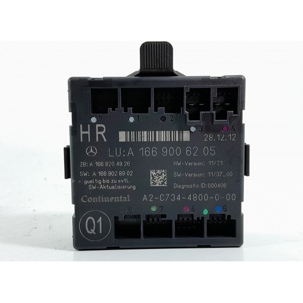 Modulo Porta Mercedes Ml350 Traseira Dir 12/15 A1669006205