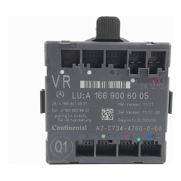 Modulo Porta Mercedes Ml350 Dianteira Dir 12/15 A1669006005