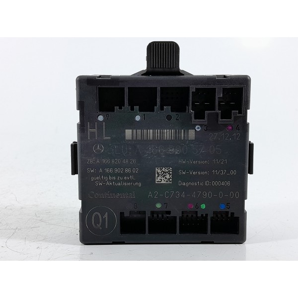 Modulo Porta Mercedes Ml350 Traseiro Esq 12/15 A1669005705