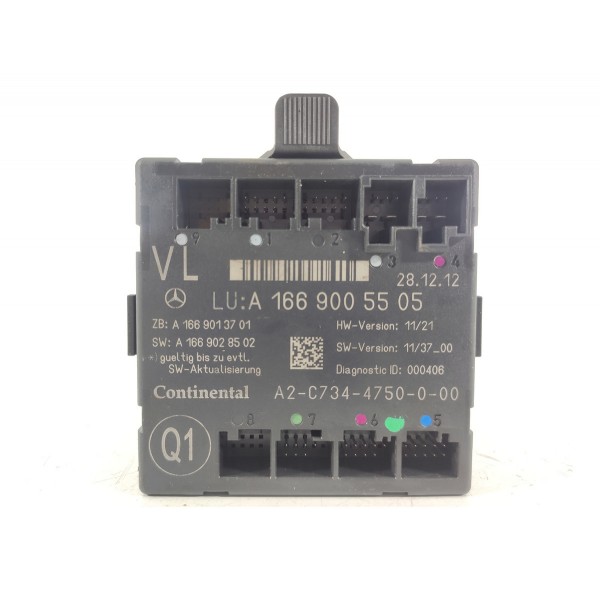 Modulo Porta Mercedes Ml350 Diant Esq 12/15 A1669005505
