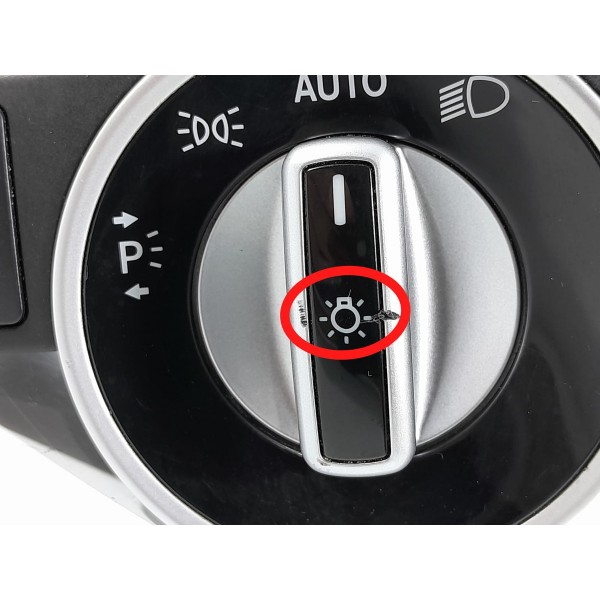 Botao Chave Luz Farol Mercedes Ml350 2012/2015 Original Det