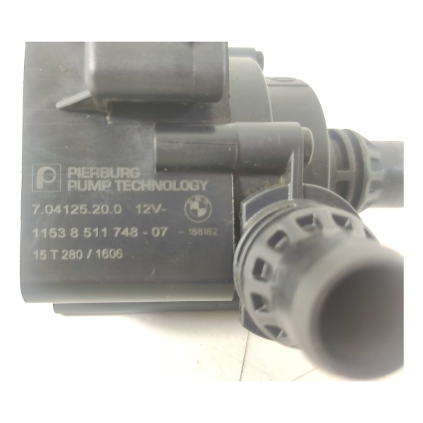 Bomba Agua Auxiliar Bmw X5 Diesel 2014/2018 11538511748