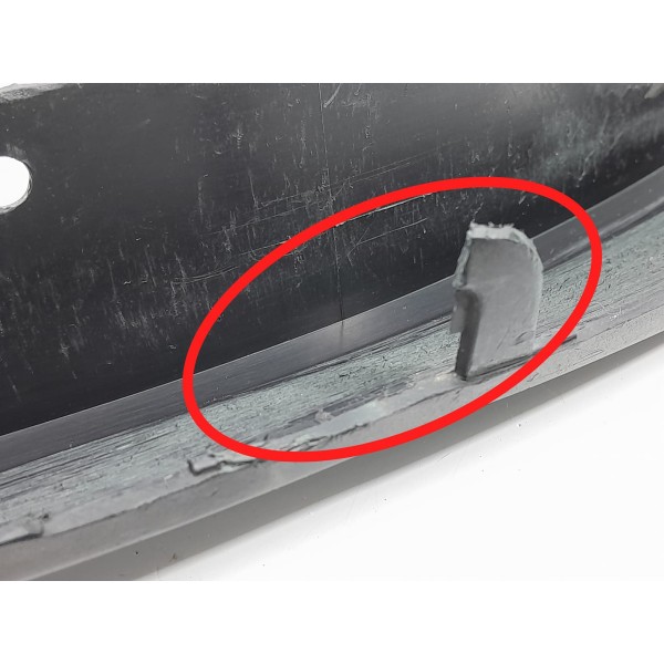 Moldura Paralama Bmw X5 Dianteiro Dir 51177303392 Det Preto