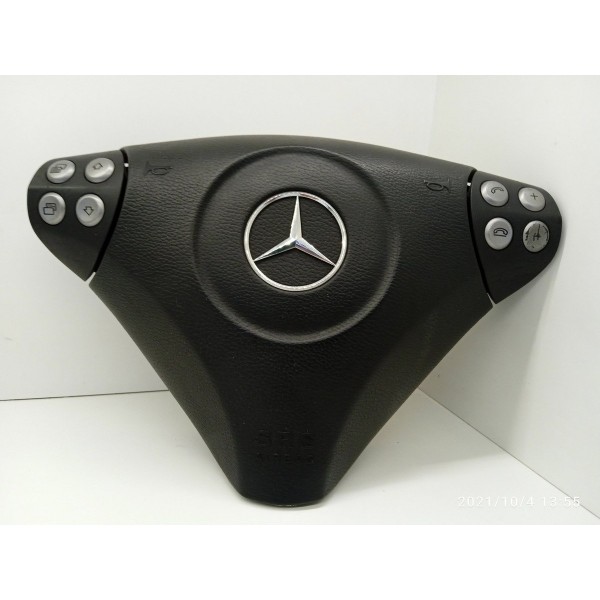 Kit Airbag Mercedes Slk200 350 55amg 2005 2006/2008 Preto