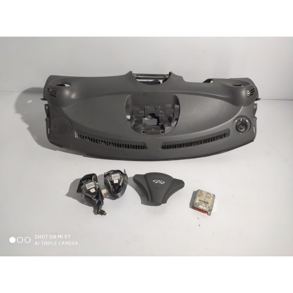 Kit Airbag Chery S18 2010 2011 A 2014 Detalhe Preto