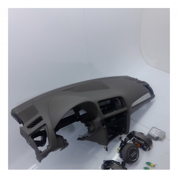 Kit Airbag Audi Q5 2014 2015 2016 2017 Orig Cinza