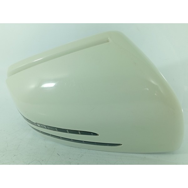 Capa Retrovisor Mercedes Ml350 Pisca Dir 2012/15 A1668200221 Branco