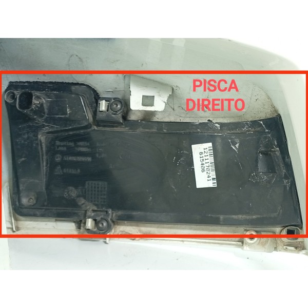 Capa Retrovisor Mercedes Ml350 Pisca Dir 2012/15 A1668200221 Branco