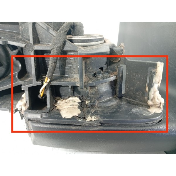 Carcaca Retrovisor Mercedes Ml350 Direito 2012/2015 Det Orig