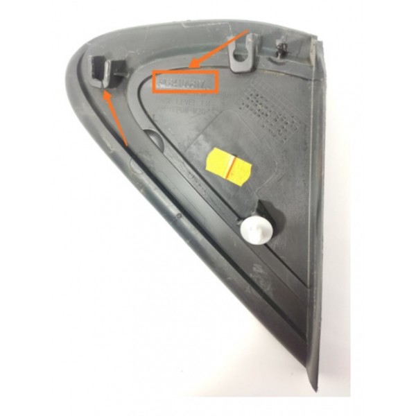 Acabamento Retrovisor Paralama Cruze Esquerdo 17/23 84106817 Preto