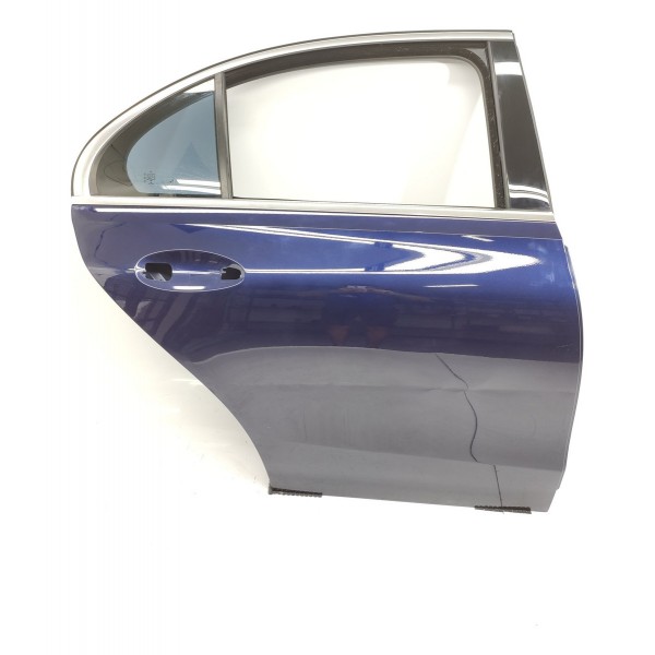Porta Mercedes Benz C200 C300 Traseira Dir 2022/2025 Det Traseira Direito Creme