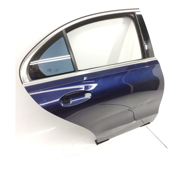 Porta Mercedes Benz C200 C300 Traseira Dir 2022/2025 Det Traseira Direito Creme
