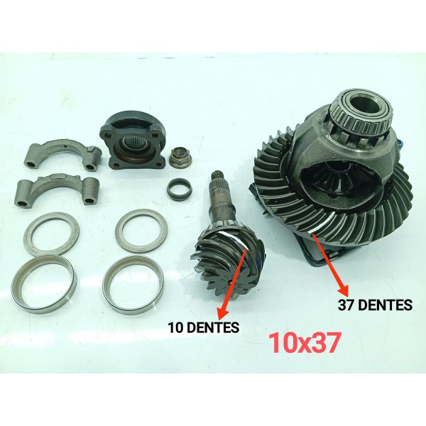 Diferencial Coroa Pinhao 10x37 Amarok V6 2017/2023 Det