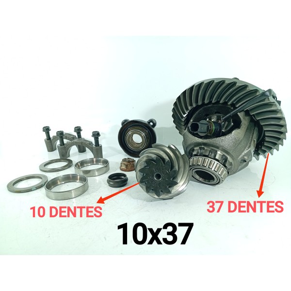 Diferencial Coroa Pinhao Amarok 3.0 V6 10x37 2017/2023 Det