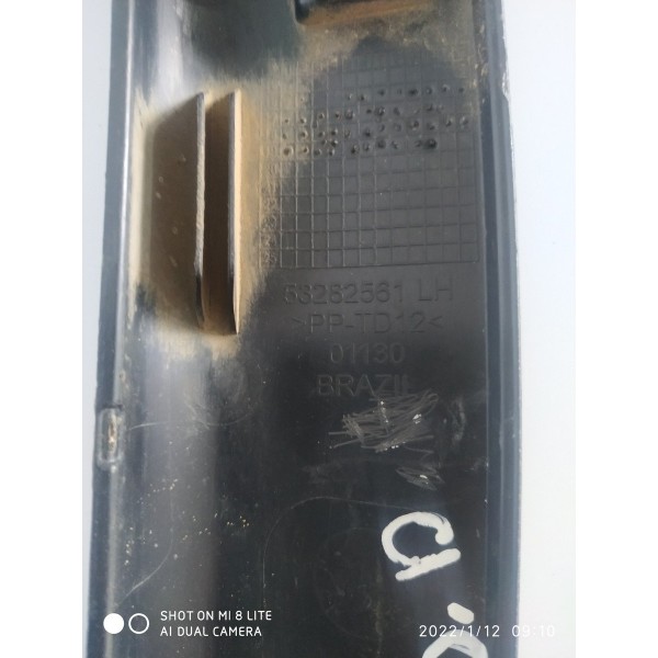 Moldura Friso Compass Paralama Esquerdo 2018 2020 21 2023 Preto