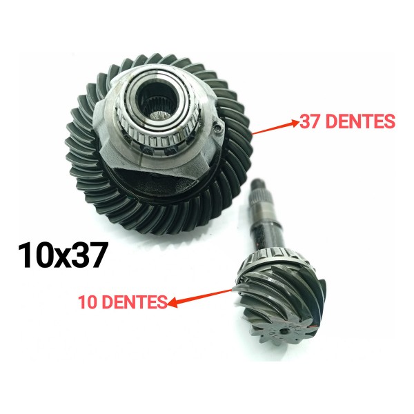 Diferencial Coroa Pinhao Amarok V6 10x37  2017/2023 Det