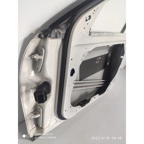 Porta Mercedes C180 C200 Dianteira Direita 2008/2014 Dianteira Direita Branco