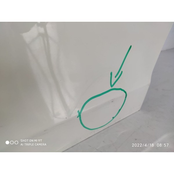 Porta Traseira Esquerda Mercedes C180 C200 2008/2014 Traseira Esquerda Branco