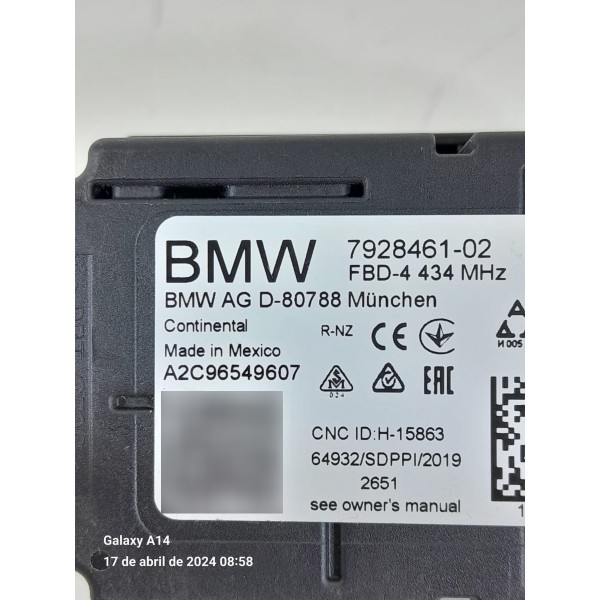 Modulo Receptor Radio Bmw 320 330 G20 2019/2025 A2c96549607