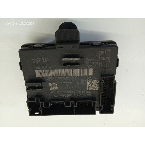 Modulo Porta Audi A3 Dianteiro Esquerdo 2016/2021 5q0959393f