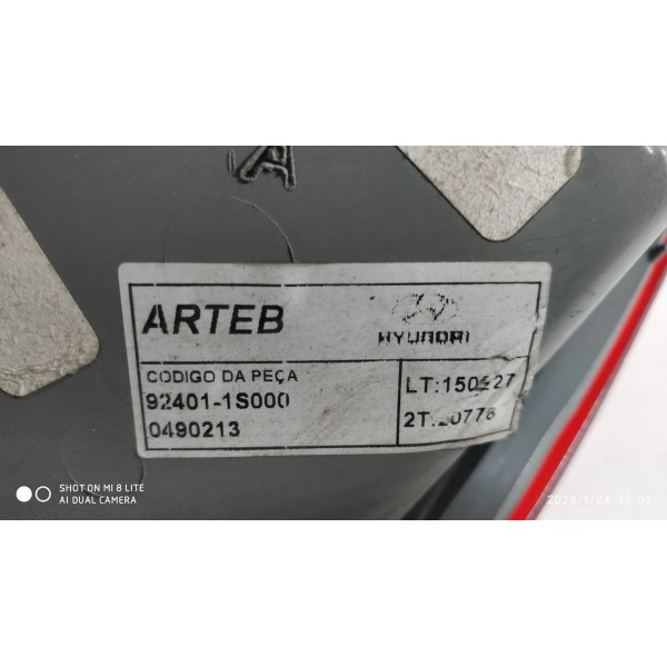 Lanterna Hyundai Hb20 Hatch Esq Ate 2017 Orig Detalhe