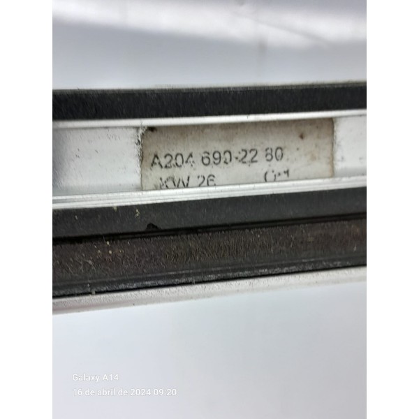 Friso Teto Mercedes C180 C200 Crom Dir 2008/2014 A2046902280 Cromado