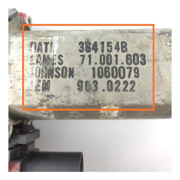 Motor Vidro Bmw 118 120i 320 Traseira Dir 2005/2010 71001603