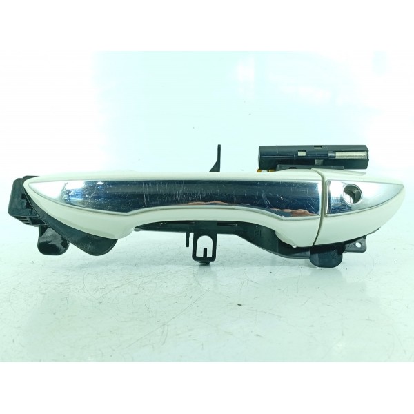 Macaneta Externa Corolla Dianteira Esquerda 2015/2018 Orig Branco Dianteira