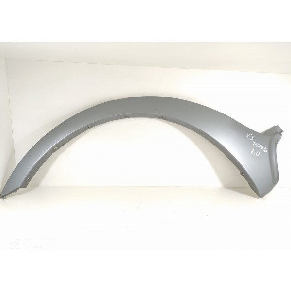 Friso Lateral Bmw X3 Traseiro Direito 2006/2010 51773414450 Prateado