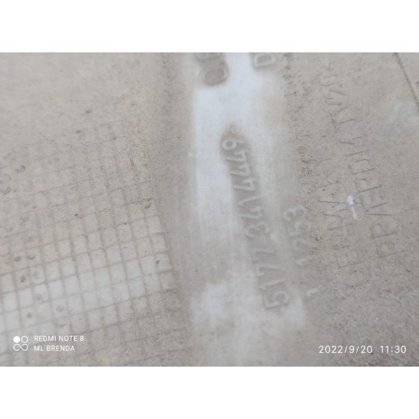 Friso Lateral Bmw X3 Traseiro Esquerdo 2006/2010 51773414449 Prateado