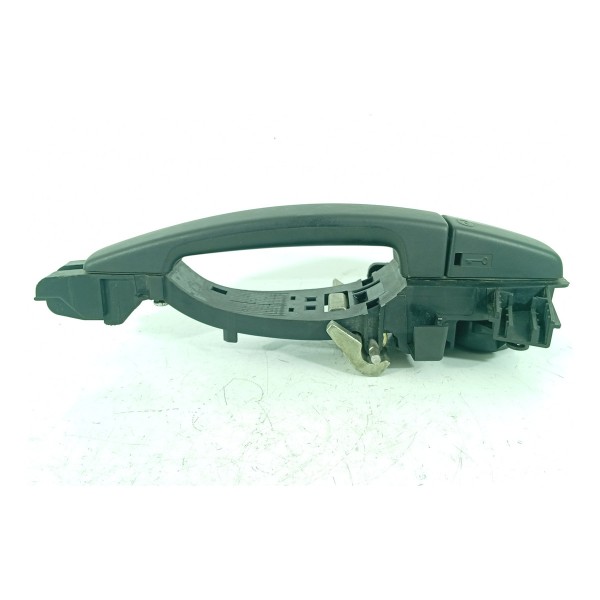 Macaneta Externa Porta Freelander 2 Dianteira Esq 2008/2015 Preto Dianteira