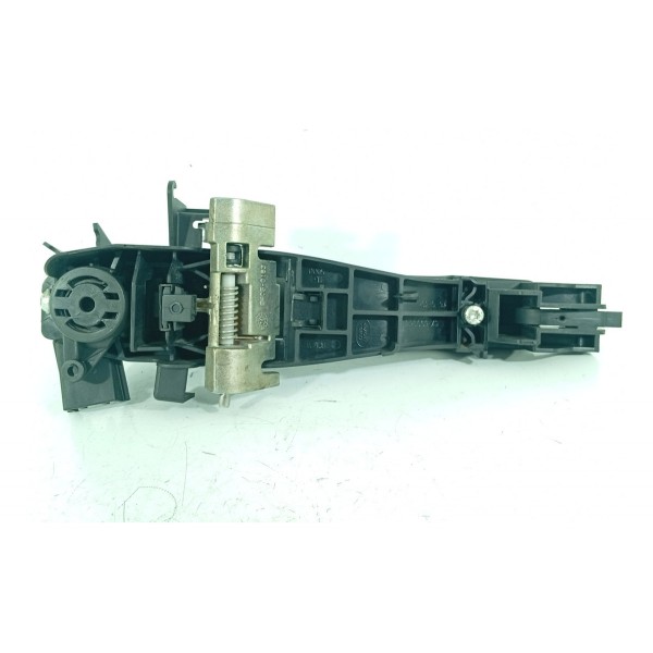 Macaneta Externa Porta Freelander 2 Dianteira Esq 2008/2015 Preto Dianteira