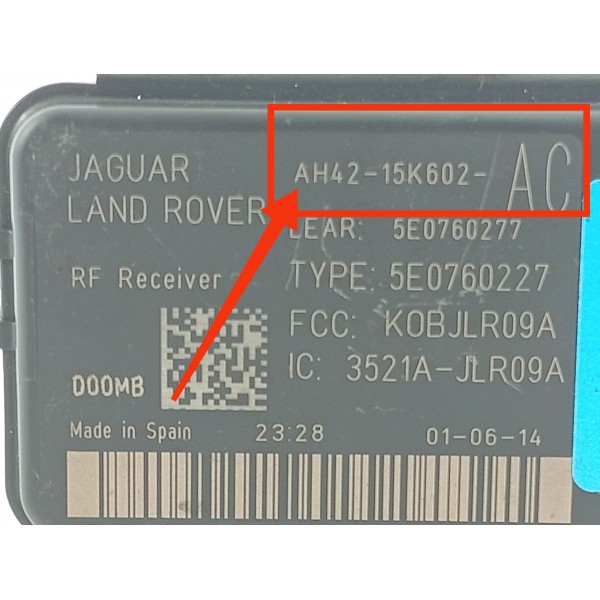 Modulo Central Alarme Freelander 2 2008/2015 Ah4215k602ac