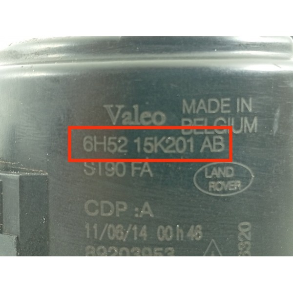 Farol Auxiliar Freelander 2 Direito 2008/15 Det 6h5215k201ab Branco