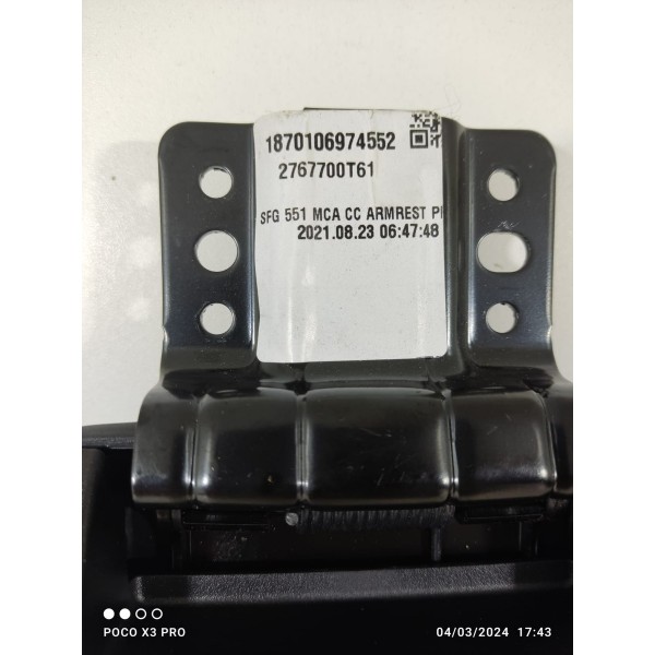 Apoio Braco Console Compass 2022 2023 2024 Original Preto