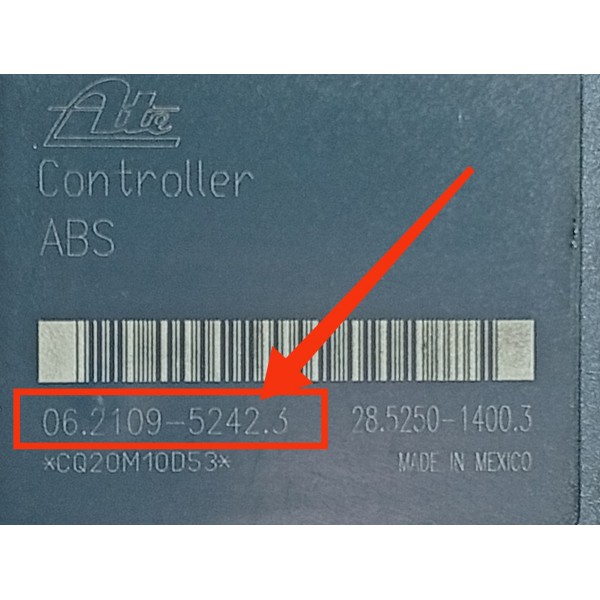 Modulo Abs Nissan Frontier 2.5 2008 2009/2016 06210210773 Preto