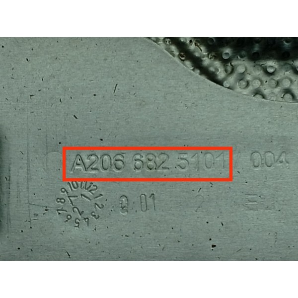 Protetor Termico Mercedes C200 Dianteira 2022/25 A2066825101