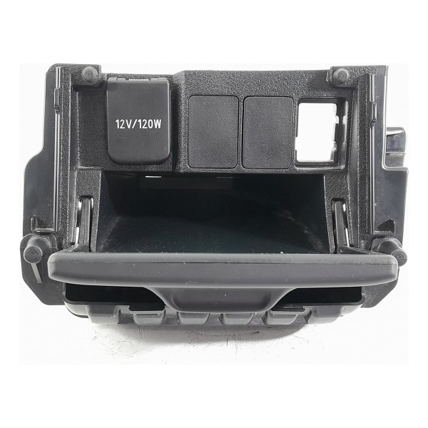 Porta Objetos Tomada 12v Toyota Corolla 15/2018 5543102040 Preto