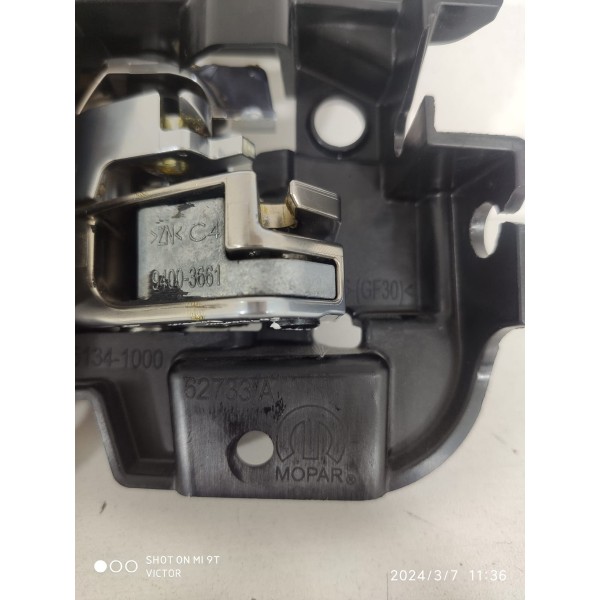 Macaneta Compass Dianteira Esquerda 2022 2023 2024 Orig Prateado Dianteira