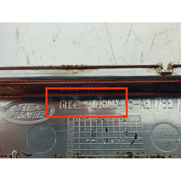 Moldura Alavanca Cambio Freelander 2 2008/2015 6h52a046c34 Cromado Lisa