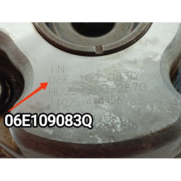 Polia Variavel Cabecote Audi Q7 3.0 V6 2010/2015 06e109083q Prateado